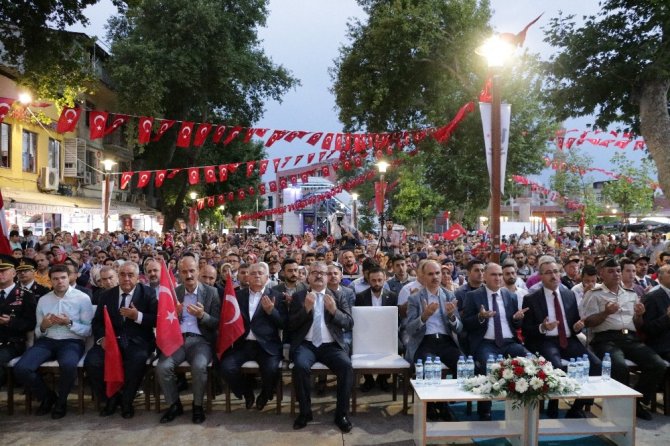 Kahramanmaraş’ta 15 Temmuz coşkusu yaşandı