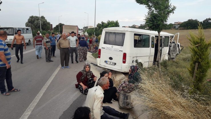 Tarım işçilerinin can pazarı: 17 yaralı