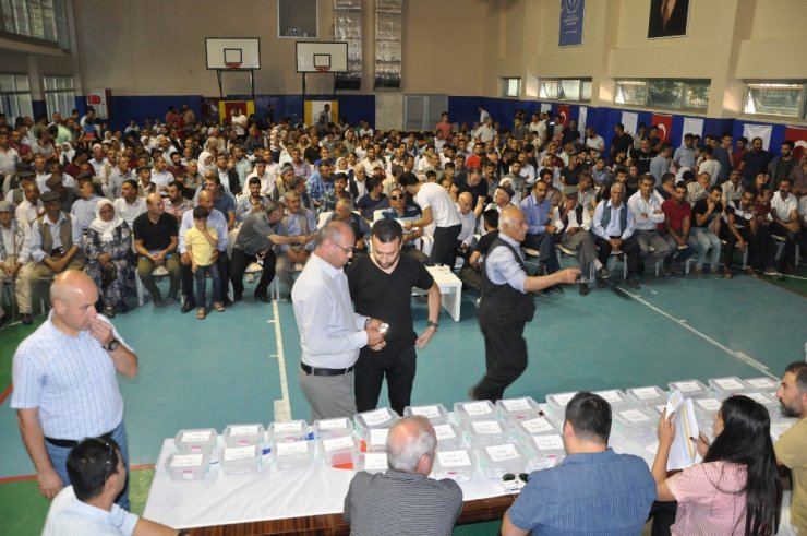 Şırnak’ta terör mağdurları için yapılan konutların kurası çekildi