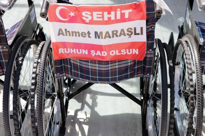 Kahramanmaraş toplanan mavi kapaklar 9 engelliye umut oldu