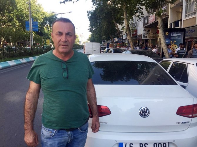 Kahramanmaraş’ta yaya ile sürücü birbirine girdi