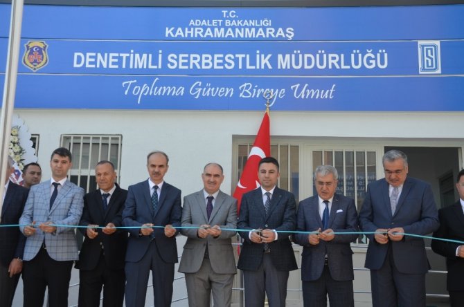 Denetimli Serbestlik Müdürlüğü yeni hizmet binası açıldı