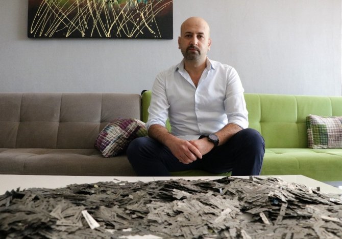 Kahramanmaraş'ta 7 yılda 40 bin jilet biriktirdi