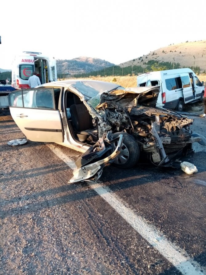Kahramanmaraş’ta can pazarı yaşandı 1 kişi öldü 10 kişi yaralandı