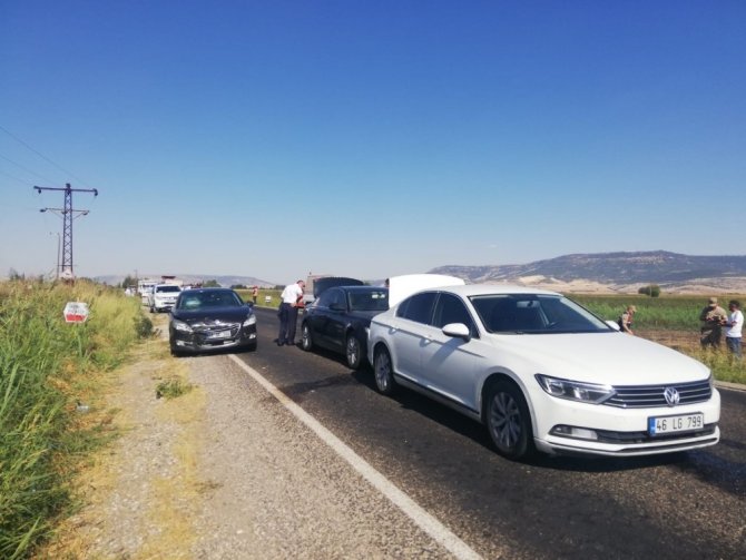 Allah sakladı iki vekil yaralandı