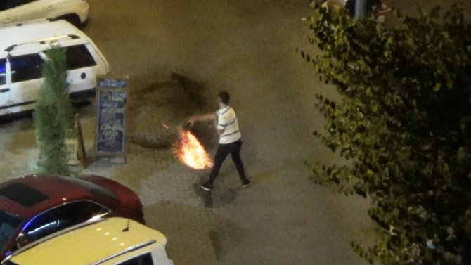 Kahramanmaraş'ta Kömür yerine kendini yakacaktı