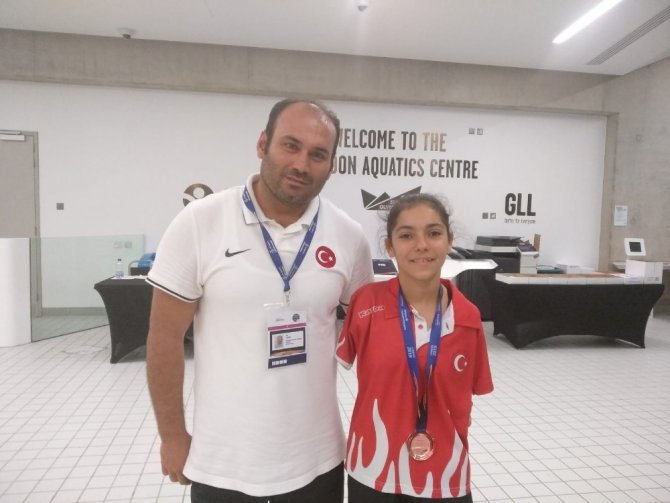 Alkışlar Sevilay Öztürk kızımız için, dünya 3. oldu