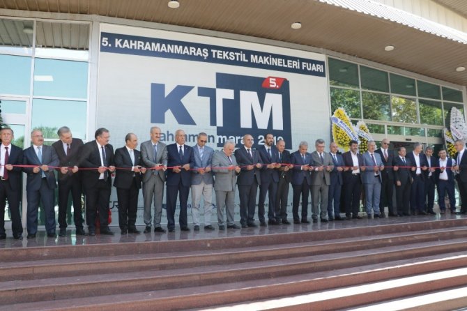 Kahramanmaraş'ta Uluslararası Tekstil Makineleri Fuarı açıldı