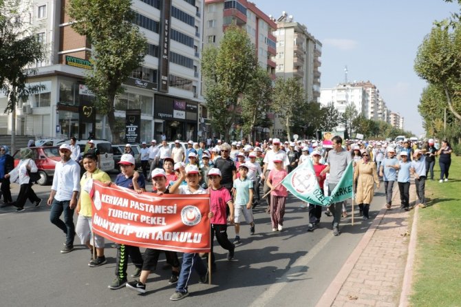 Kahramanmaraş'ta Dünya Yürüyüş Gününde 10 bin adım attılar