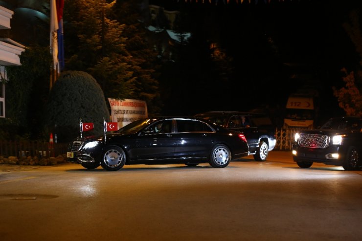 Cumhurbaşkanı Erdoğan Kızılcahamam’a geldi