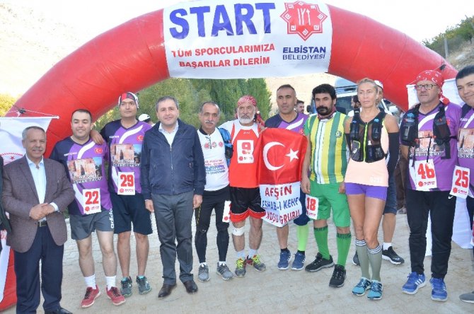 Elbistan-Afşin-Ekinözü Ultramaraton Türkiye Şampiyonası start aldı