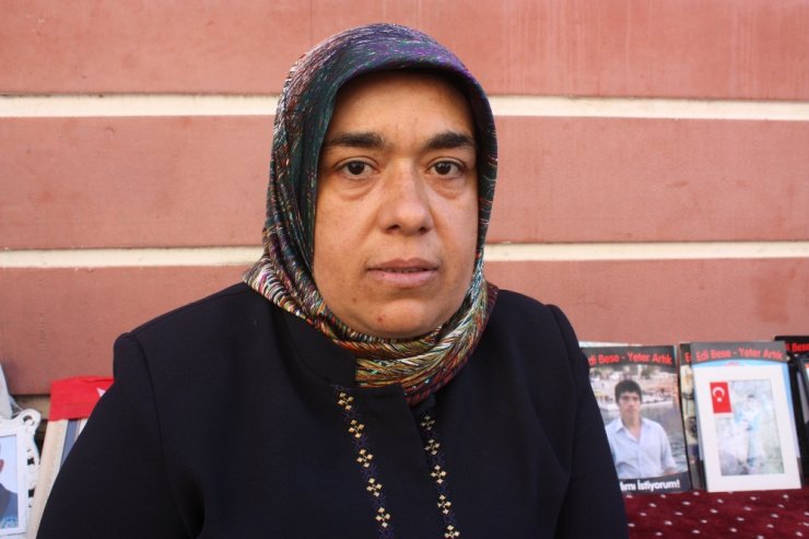 Acılı anne HDP önüne gelmeden önce tehdit edilmiş