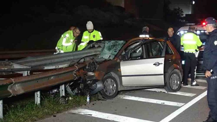 Aşırı hız ölüm getirdi