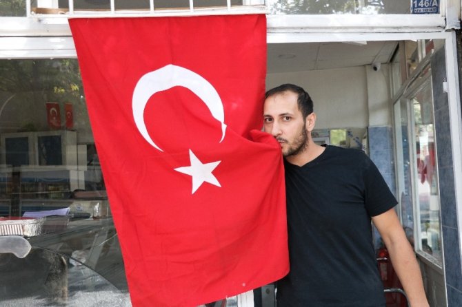 Kahramanmaraş'ta Barış Pınarı Harekatı'na mahalle esnafı da destek oldu