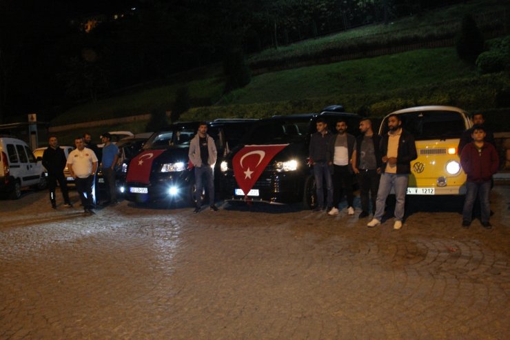 İstanbul’da Barış Pınarı Harekatı’na destek konvoyu