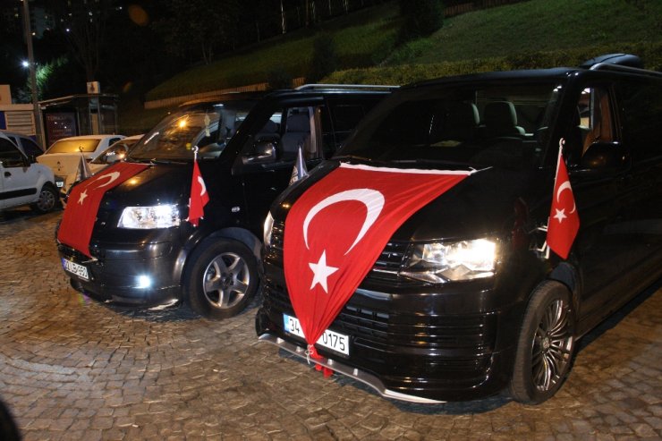 İstanbul’da Barış Pınarı Harekatı’na destek konvoyu