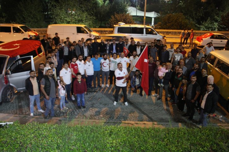 İstanbul’da Barış Pınarı Harekatı’na destek konvoyu