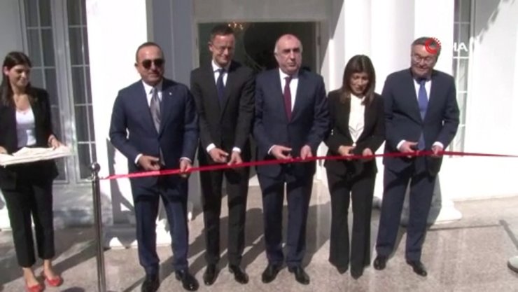 Bakü’de Türk Kültür ve Miras Vakfının Genel Merkezi açıldı