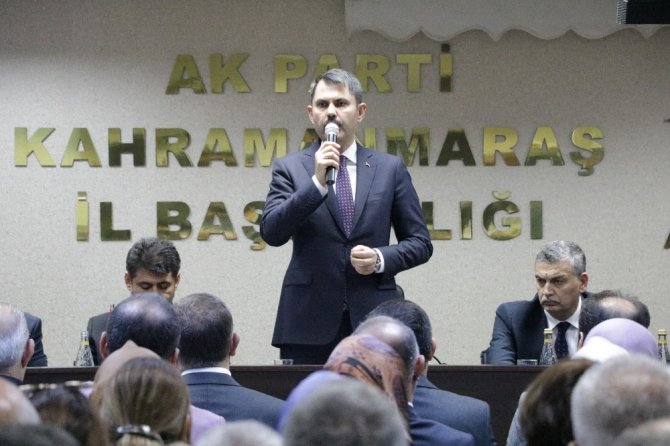 Bakan Kurum Kahramanmaraş kalesinden seslendi. PYD/PKK Bölgeyi terk etmezse gereği yapılar