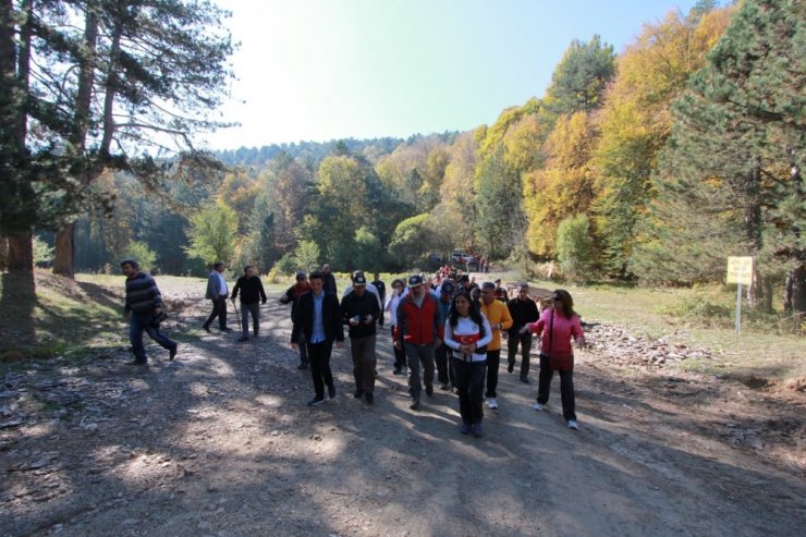 Kütahya Domaniç’te doğa yürüyüşü