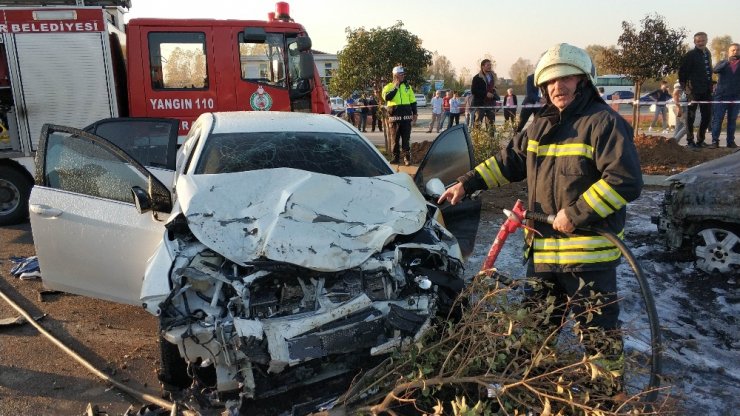 Samsun savcısı kaza yaptı: 1 ölü, 7 yaralı