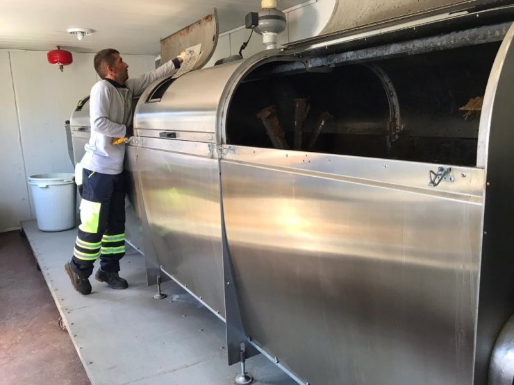 Sebze meyve atıkları gübreye dönüşüyor