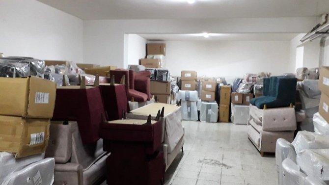 Mobilya hırsızı tutuklandı