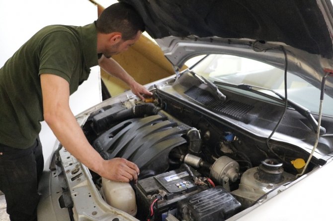 Araçlara kışlık bakım mesaisi