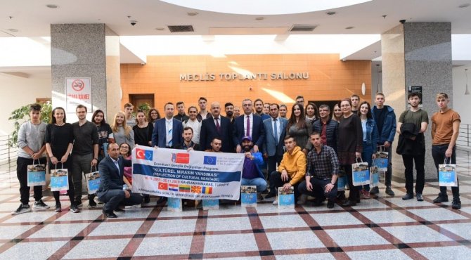 Avrupalı öğrenciler Kahramanmaraş'ta