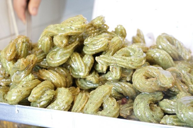 Kahramanmaraş'ta bu tatlı için sıraya giriyorlar