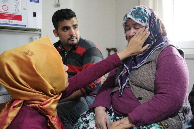 Şehidin dede ve ninesine kahvaltı sürprizi