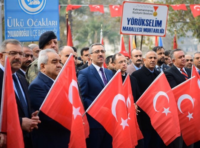 Kahramanmaraş’ta "Bayrak Olayı"nın 100. yılı kutlandı