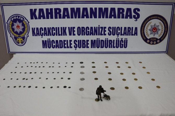 Kahramanmaraş'ta tarihi eserler bulundu