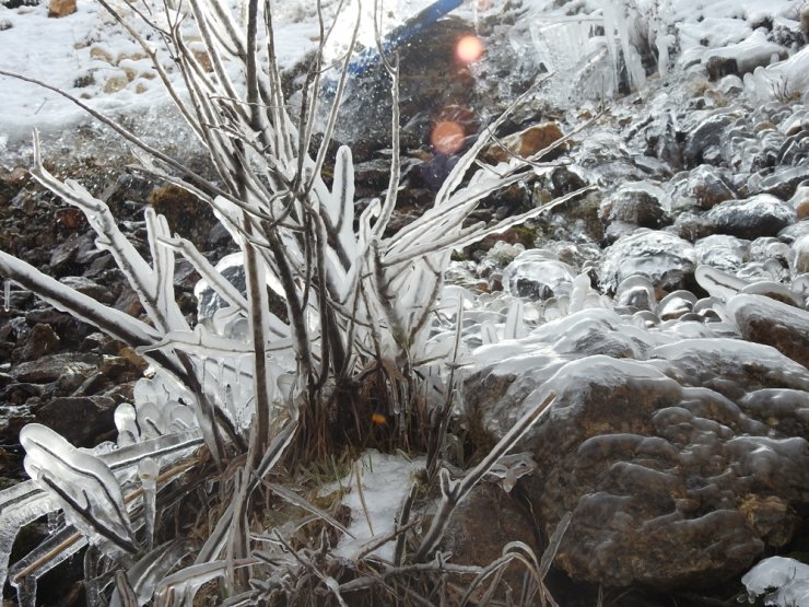 Munzur’da kış güzelliği