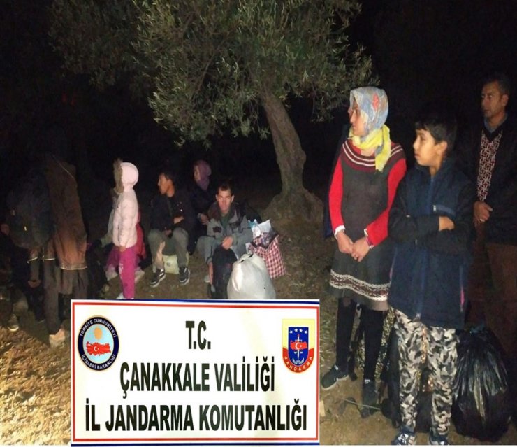 Çanakkale’de 305 mülteci yakalandı