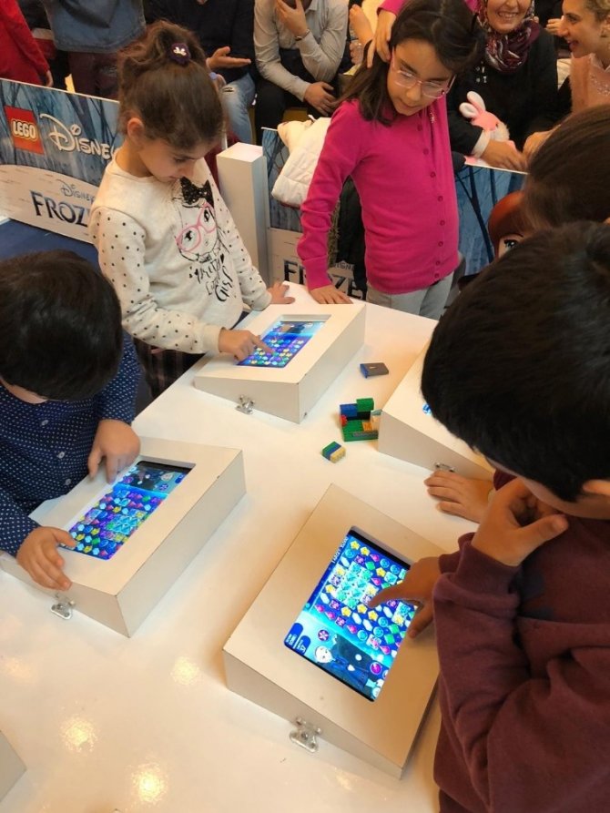 Çocuklar Lego Festivali ile doyasıya eğlendiler