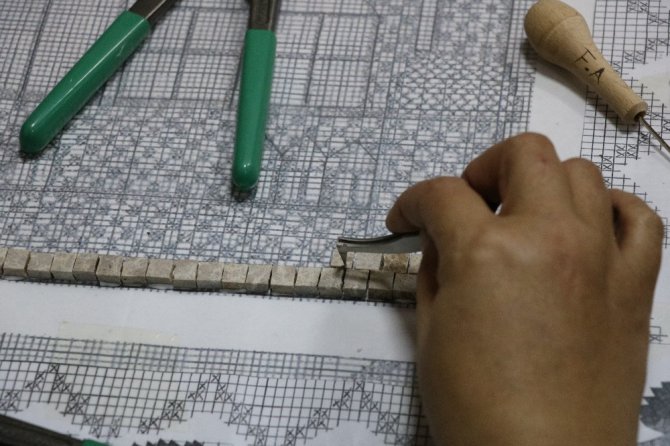 Germanicia mozaik motifleri sergilenmeye başladı