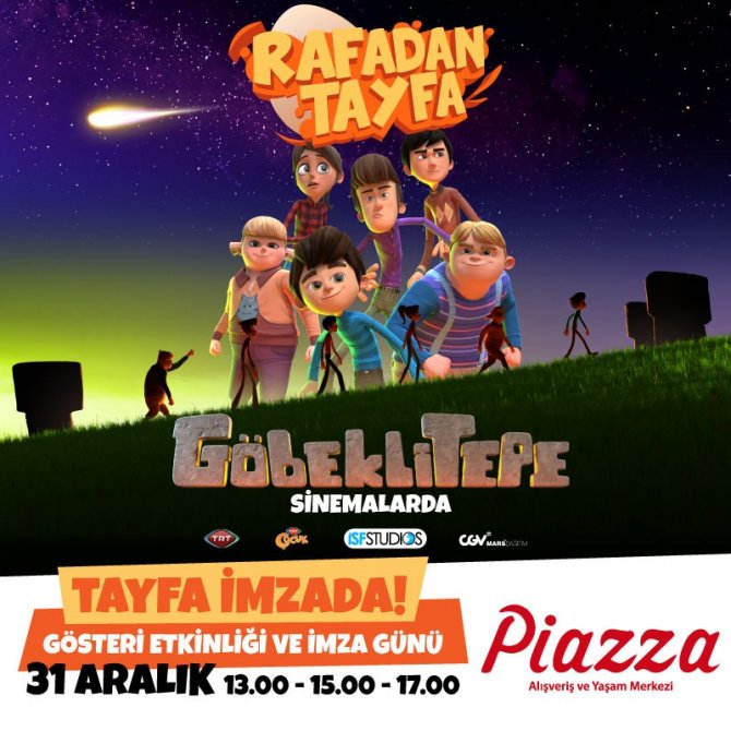 Rafadan Tayfa’nın oyunculu gösterimi Kahramanmaraş Piazza’da olacak