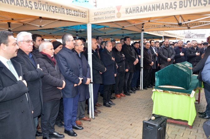 Kahramanmanmaraş milletvekili Öztunç’un babası toprağa verildi