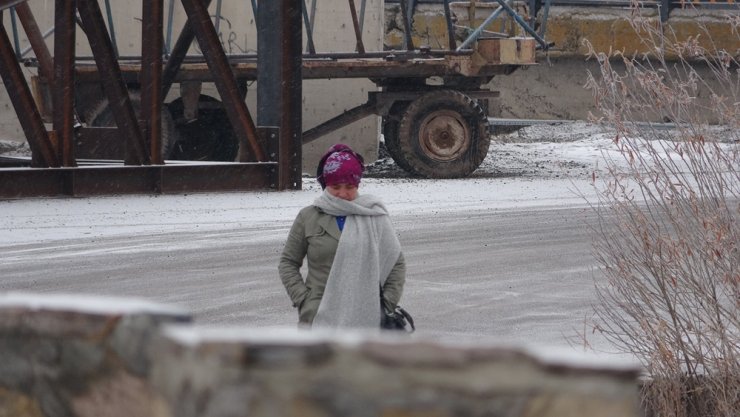 Ardahan buz kesti eksi 27 dereceyi gördü