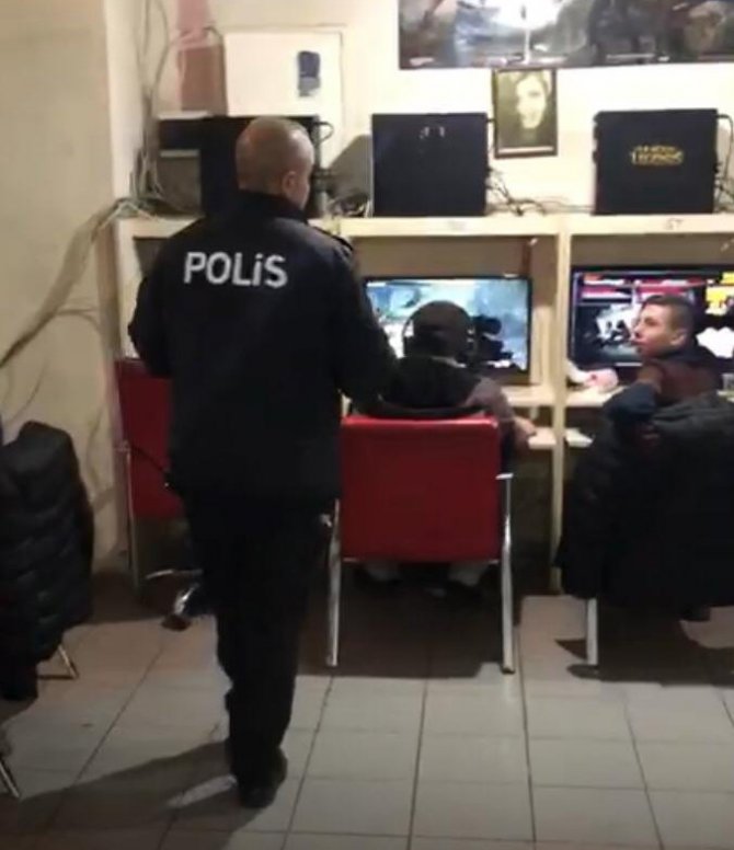 Kahramanmaraş’ta internet kafeler denetlendi