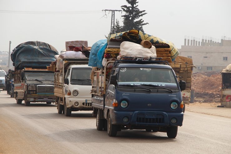 Akın akın göç ediyorlar