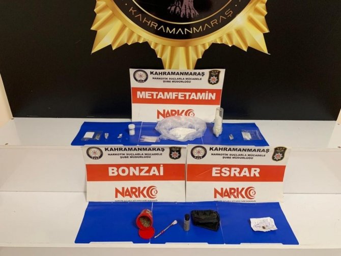 Kahramanmaraş’ta uyuşturucu operasyonunda 5 tutuklama