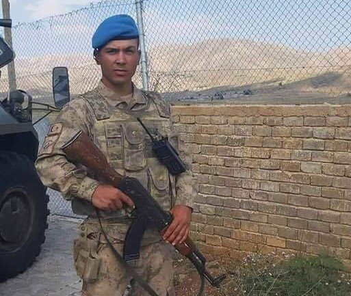 Uzman Onb. Mesut Deniz Bahçesaray'da çığ düşmesi sonucu şehit oldu