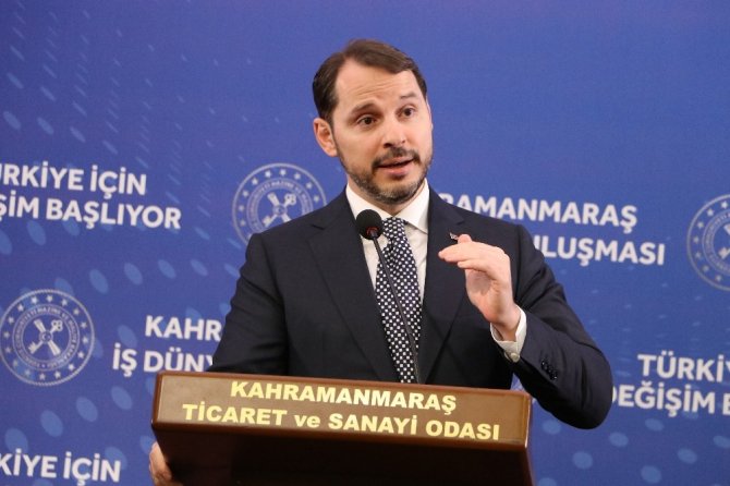 Bakan Albayrak: Kahramanmaraş'ta konuştu: "Kamu bankalarında faizi yüzde 8-10 bandına çekeceğiz"