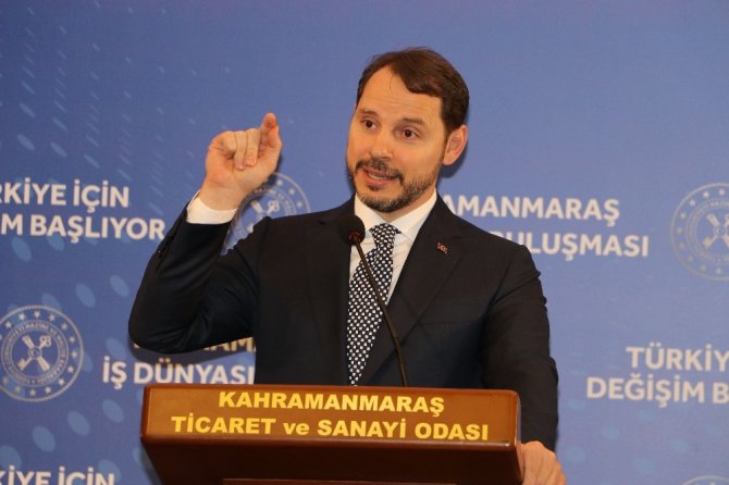 Bakan Albayrak: Kahramanmaraş'ta konuştu: "Kamu bankalarında faizi yüzde 8-10 bandına çekeceğiz"