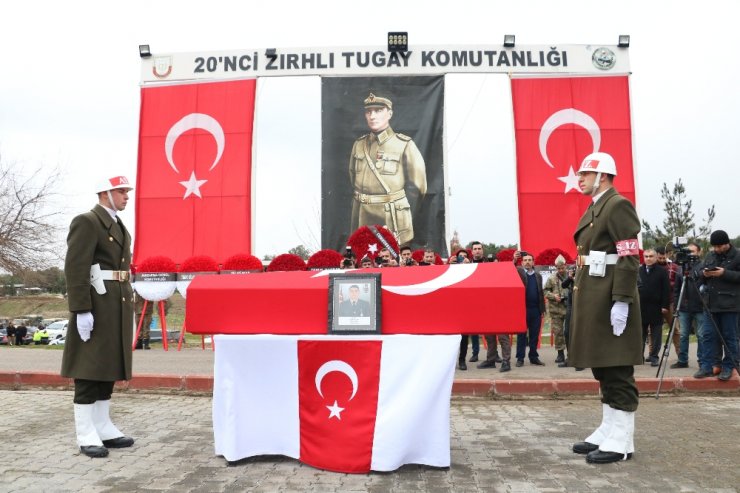 Barış Pınarı şehidi törenle Elbistan'a uğurlandı