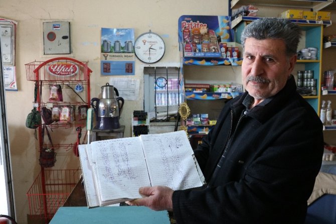 Kahramanmaraş'ta esrarengiz hayırsever veresiye defteri ödedi