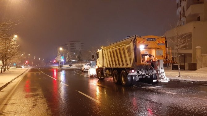 Kahramanmaraş'ta Kar kazaları da beraberinde getirdi