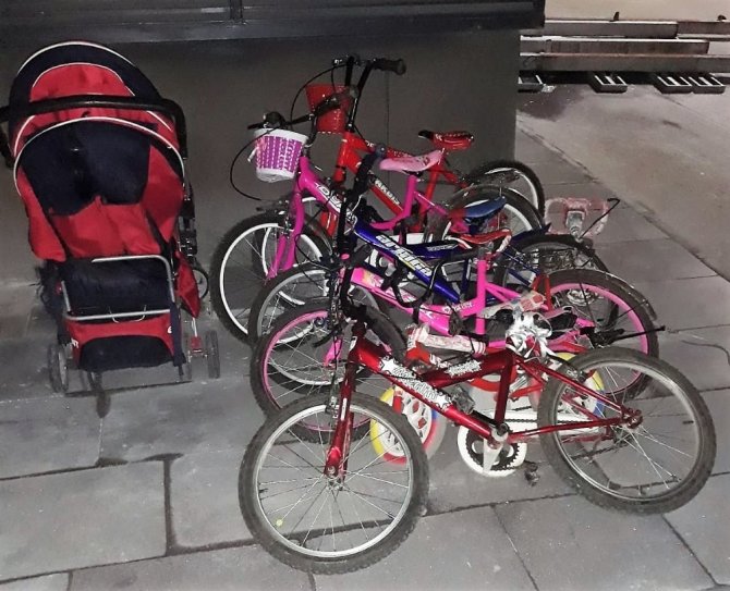Kahramanmaraş'ta bisiklet ve bebek arabası hırsızı tutuklandı